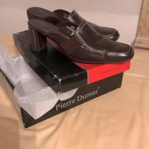 Womens slip on heels